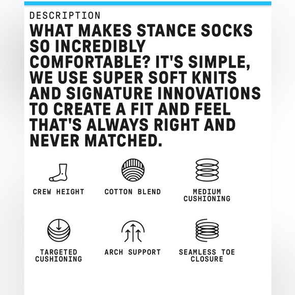 STANCE MEN’S PERFORMANCE FRESHTEK W/INFIKNIT SIZE LARGE EMMITT DARK GREEN NWT - Picture 4 of 6